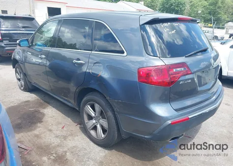 2010 Acura Mdx Technology Package z USA, uszkodzony, nr VIN 2HNYD2H66AH527107